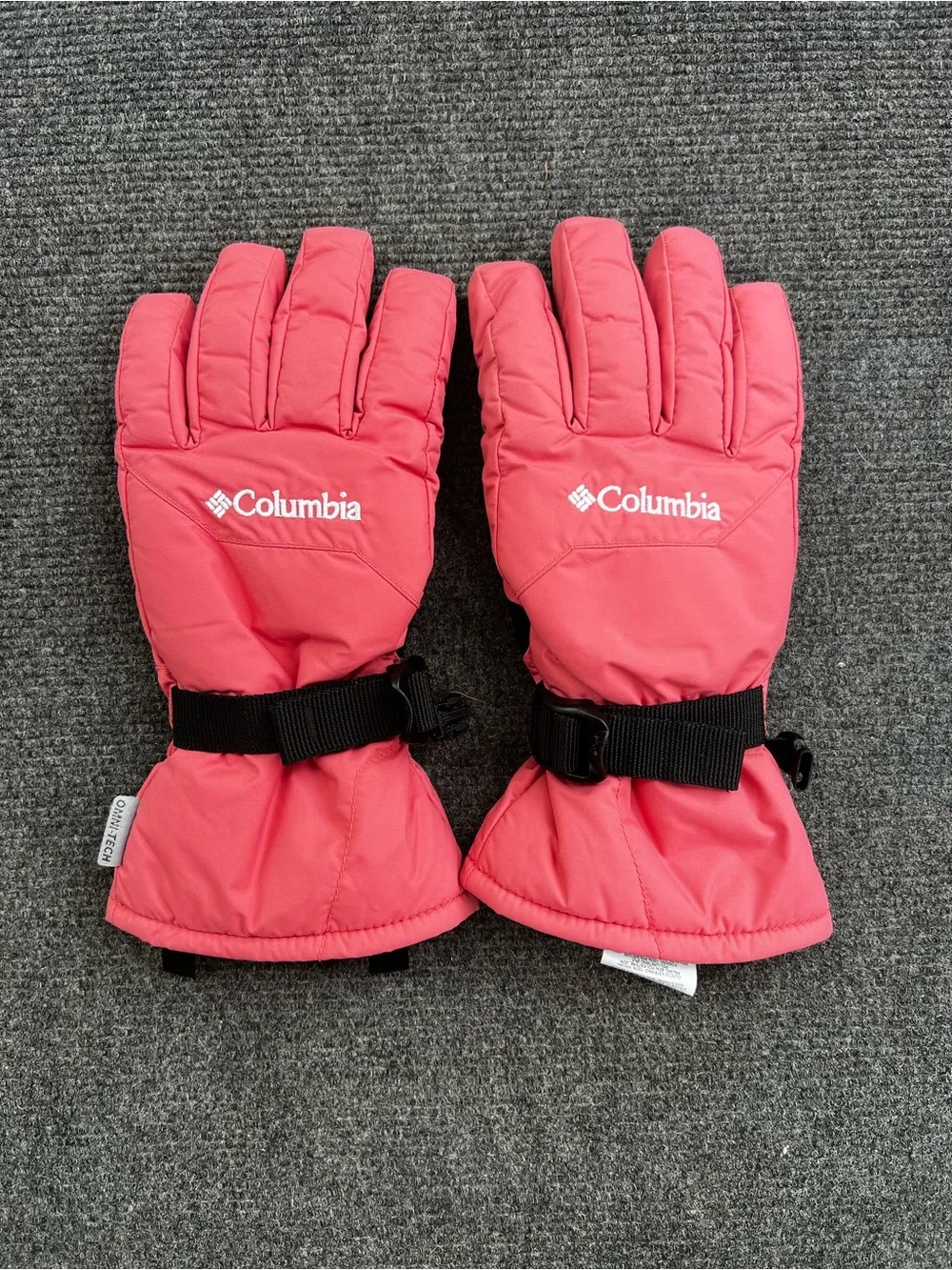 Columbia Omni-Tech Waterproof Winter Ski Snowboard Gloves Pink